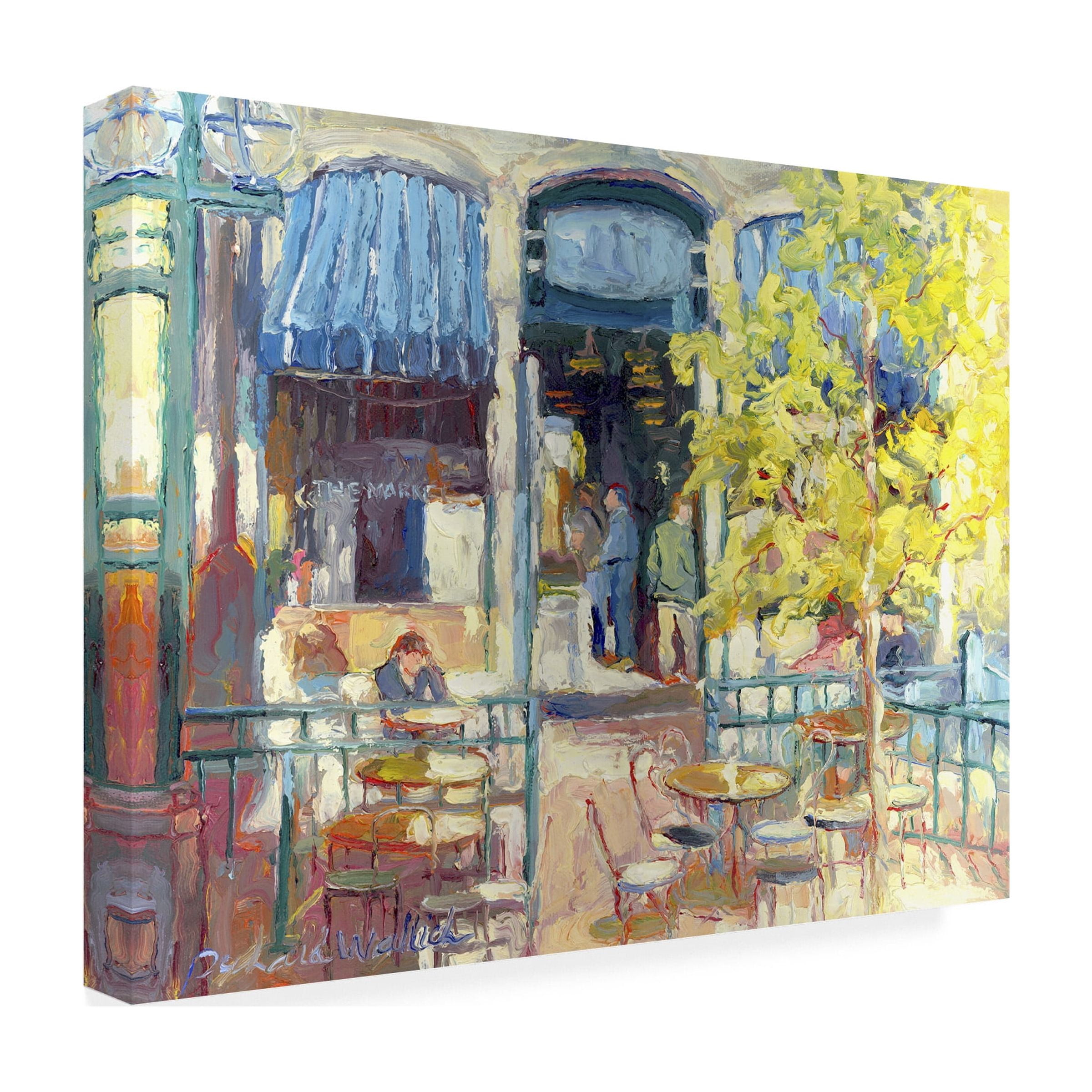 Richard Wallich 'Denver' Canvas Art