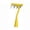 4 Teeth, variant on Iron Weeding Rake 2.0, Heavy Duty Weed Puller Tool, 4/5/6/7 Teeth Weeder Tool for Lawn Garden Weeding Removal, Manual Weed Puller Gardening Weeding Tool