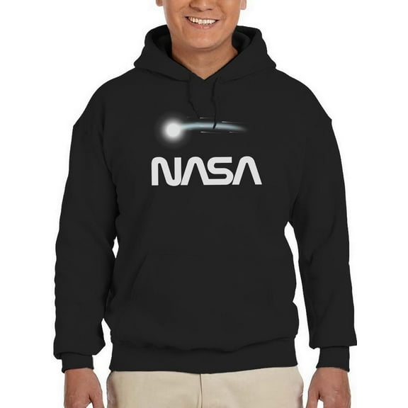 NASA Nasa Comet Banner Hoodie Men -NASA Designs, Male XX-Large