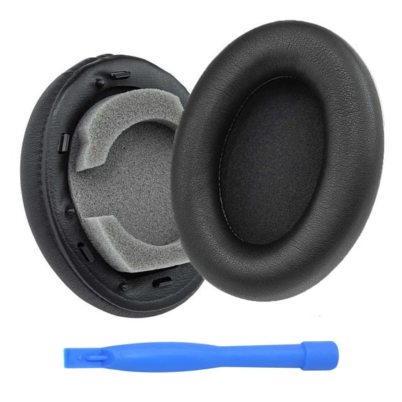 MMOBIEL Replacement Ear Pads for Sony WH-1000XM3 Headphones Black