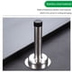 thumbnail image 5 of Naiovety Silver Nunca se preocupe por las puertas que se cierran de nuevo con un tope de puerta confiable Tope de puerta autoadhesivo Topes de Decoración del hogar, 5 of 6