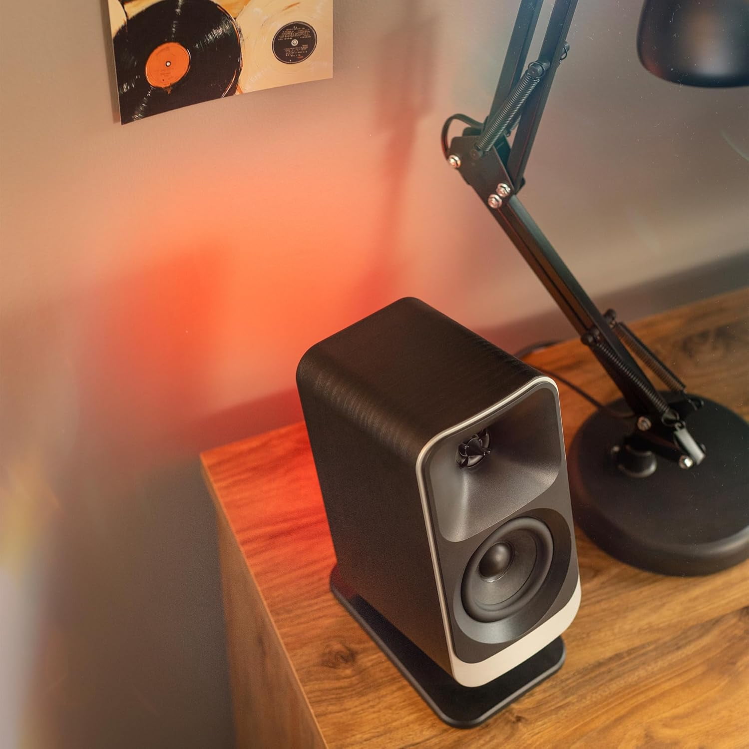 Klipsch ProMedia Lumina Powered 2.1 Computer Gaming Speaker System with Subwoofer, Bluetooth and LED Color Lighting Effects Built-in