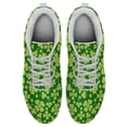 thumbnail image 2 of St Patricks Day Shoes for Women Men Running Sneakers Breathable Casual Sport Tennis Shoes White Size 6, 2 of 5