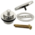 thumbnail image 2 of Westbrass Sch. 40 PVC Bathtub Assembly with Floating Overflow and Lift & Turn Drain, Polished Nickel, 2 of 11