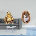 thumbnail image 2 of Estatua de Buda,Figuras de estatuas de Buda Bodhisattva de meditación,Marco de fotos,Marco de fotos vintage para colgar en la pared,Soporte para marco de fotos de mesa de escritorio, 2 of 8