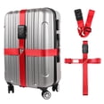 thumbnail image 1 of Correas de equipaje Travel Inspira con candado TSA para maletas de 50 a 81 cm, 1 of 9