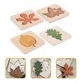 thumbnail image 3 of 4pcs Montessori Puzzle Leaves Matching Puzzle Toy Shape Cognitive Toy Educational Toy, 3 of 5