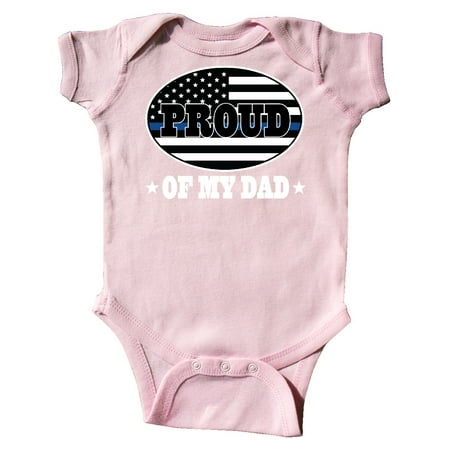 

Inktastic Law Enforcement Dad Police Officer Gift Baby Boy or Baby Girl Bodysuit