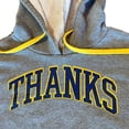 thumbnail image 2 of Mighty Fine Thanks For Nothing Junior Women's Cropped Hoodie, 2 of 4
