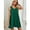 Green, variant on SAYFUT Womens V Neck Sleeveless Knee Length Ruffle Hem Tunic Dress Casual Loose Flowy Swing Shift Dresses Brown/Black/Navy Plus Size S-2XL