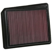 K&N Performance High-Flow Engine Air Filter: Washable, Multi-Layer Protection, Engineered to Boost Horsepower, 33-5062