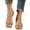 Khaki, variant on Wensltd Sandals for Women Thin Strap Flat Casual Open Toe Adjustable Walking Sandals For Daily Wear