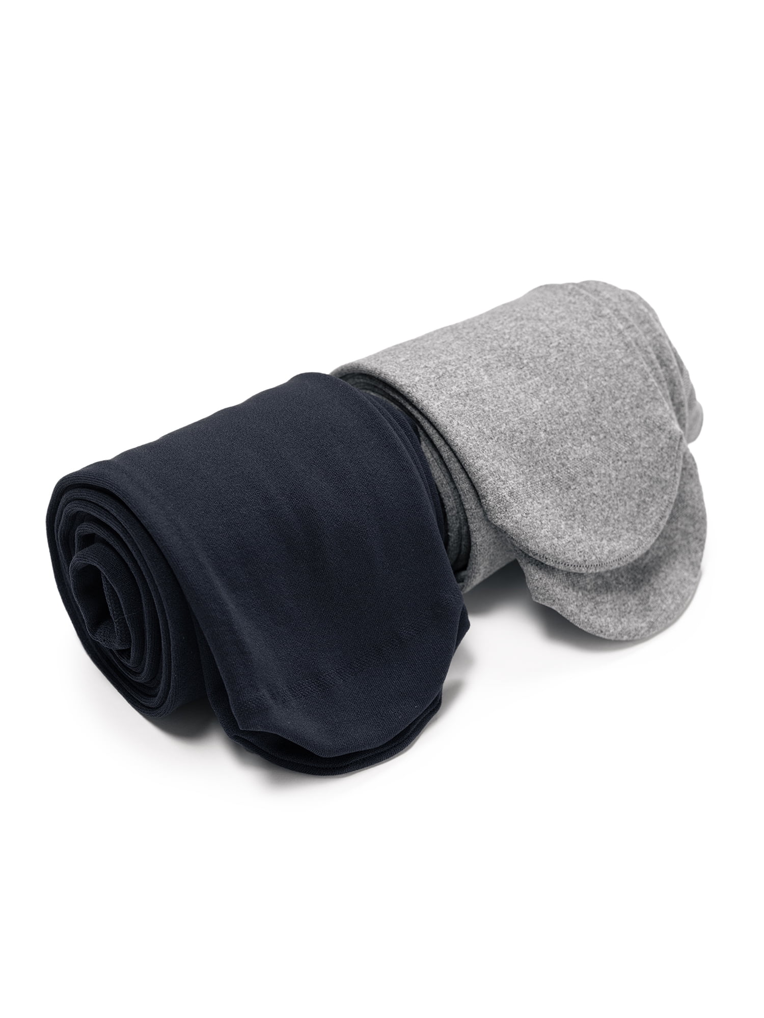 MUK LUKS Women's Fleece Lined Tights,Sizes S/M to 1X/2X, 2-Pack