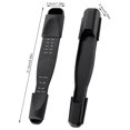 thumbnail image 3 of xinxixnxx Plastic Measuring Spoon Measuring Scoop Anti-slip Adjustable Double-end Kitchen Accessory black, 3 of 8