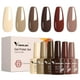 thumbnail image 2 of Set de esmaltes de uñas en gel VENALISA Brown 6 colores otoño-invierno, 2 of 6