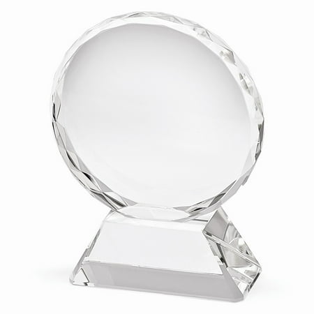 Optical Crystal Medium Round Award