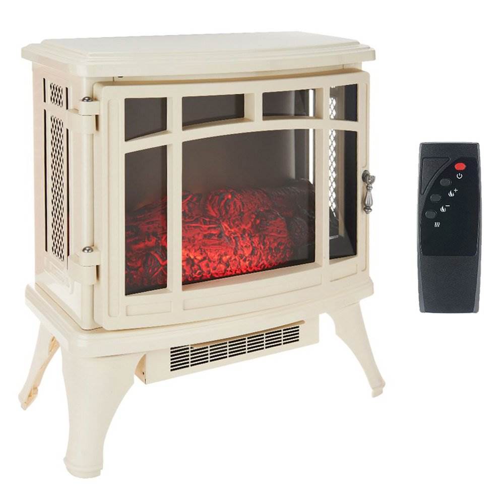 Duraflame Infrared Quartz Stove Heater With Flame Effect Cream Dfs 8511 Walmart Com Walmart Com