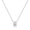 Rose Gold, variant on ALLORYA IGI Certified 2.00 Cttw Oval Lab Grown White Diamond Solitaire Pendant Necklace with 18 inch Silver Chain for Women in 14K Solid Rose Gold