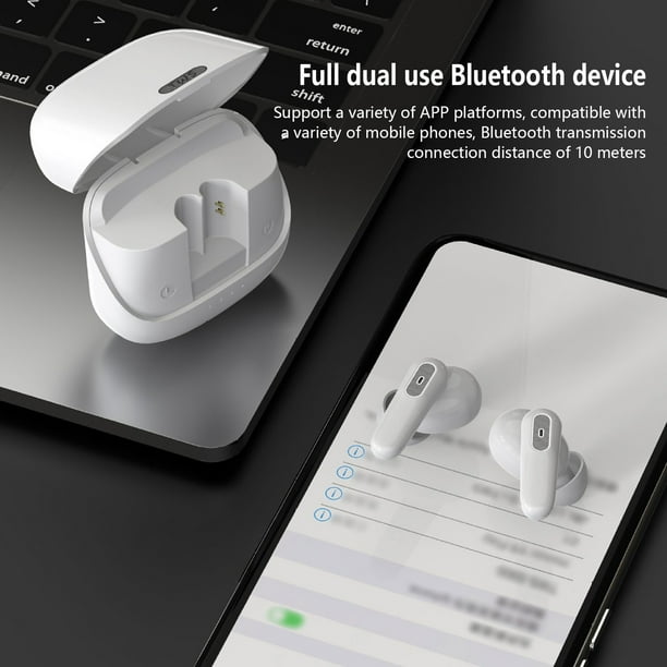 Lingouzi Wireless Bluetooth Earbuds InEar Low Latency, Waterproof, TouchControl, Sports Noise