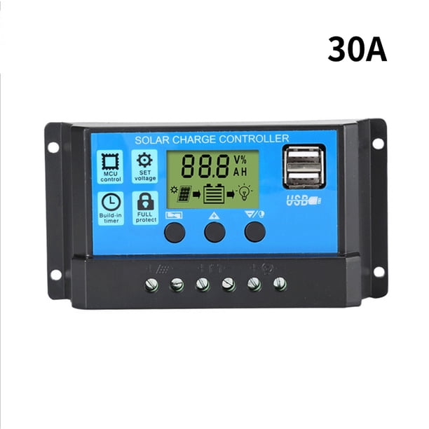 Regulador Del Controlador Del Cargador Solar De La Herramienta De Carga De La Batería Del Panel Solar Yuarrent TO005250-02