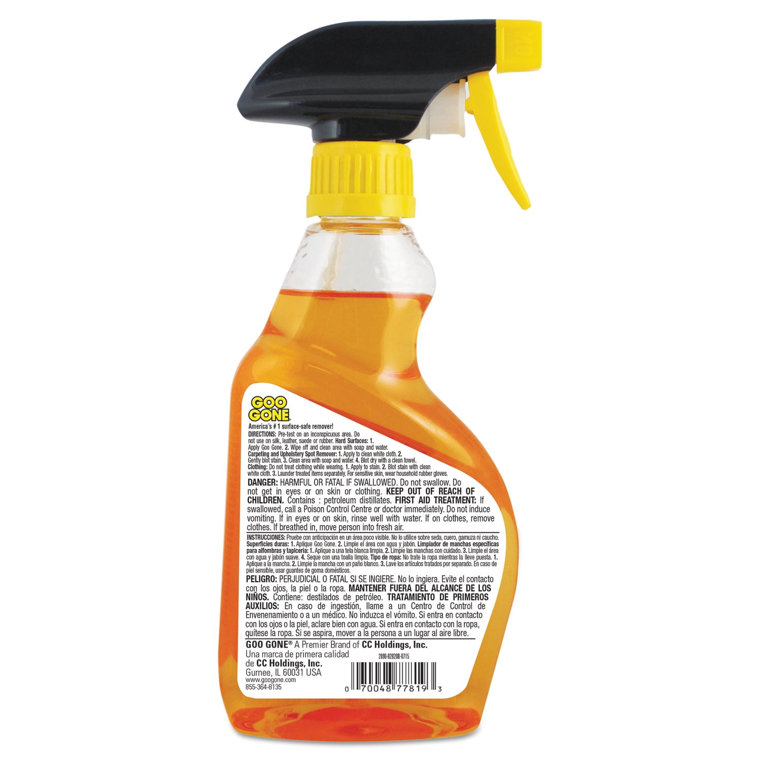 Goo Gone Goo & Adhesive Remover Spray Gel 355ml Bottle Drugstore - Cheapest  prices!
