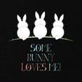 thumbnail image 2 of CafePress - Some Bunny Loves Me Maternity T Shirt - Maternity Dark T-Shirt, 2 of 3