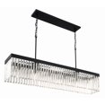 thumbnail image 3 of EMO-5407-BF Crystorama Lighting Emory - 6 Light Chandelier-23.75 Inches Tall and 49 Inches Wide-Black Forged Finish, 3 of 11