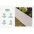 thumbnail image 3 of Vita 3'x5' Vinyl Keyhole Garden, White, VT17102, 3 of 3