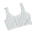 thumbnail image 2 of Xdegoge Girls Training Bra Soft Knit Texture Wireless Bralette Cozy U Neck Tank Top Breathable Stretchy Wide Straps Everyday Wear for Young Teens All Day Soft Support, 2 of 6