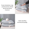 thumbnail image 5 of Kabnic 2 Pack Standard Size Bed Pillows, Hotel Luxury Cooling & Breathable Pillows, Down Alternative Gusseted for Side & Back Sleepers, Machine Washable, 5 of 6