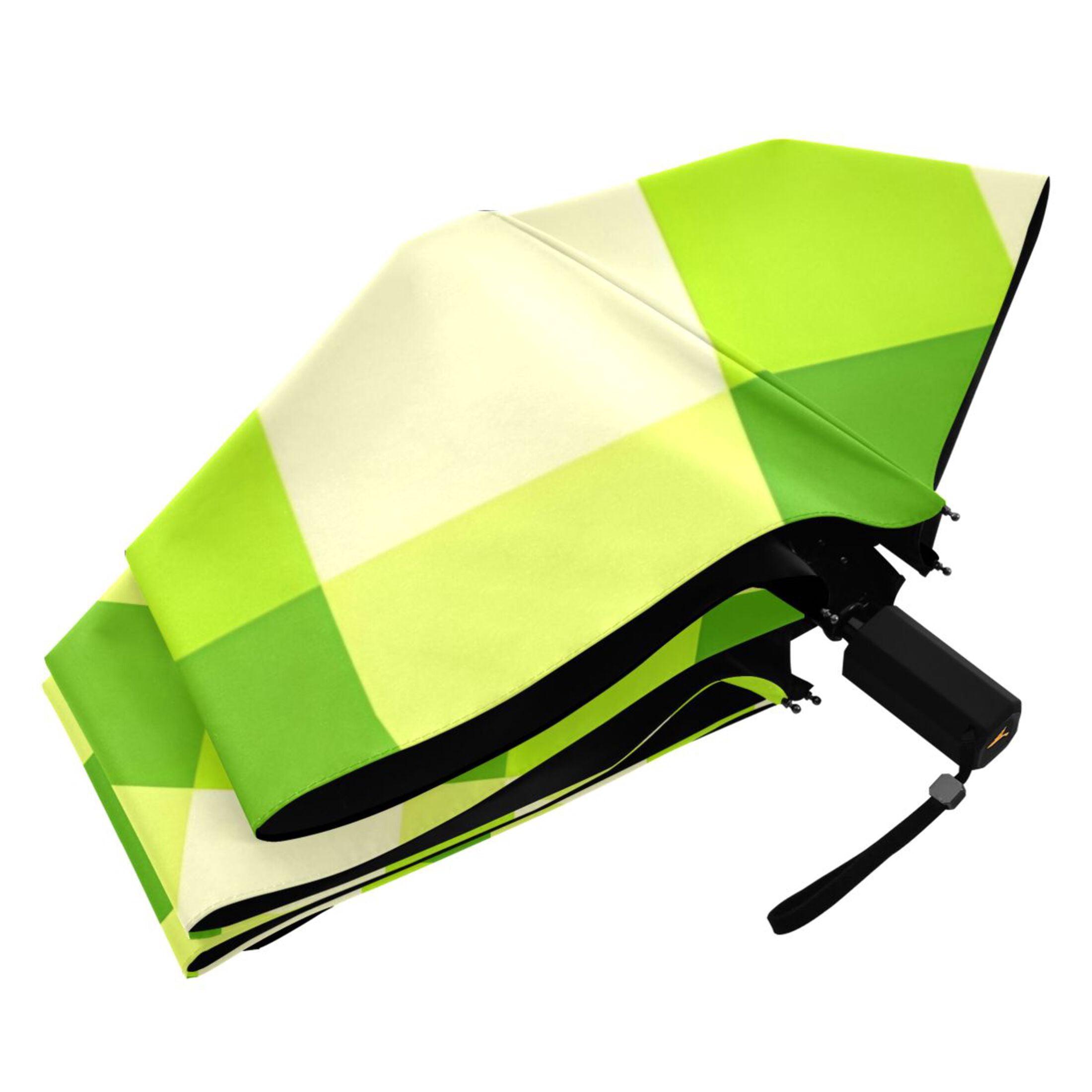 ALAZA Checkered Grid-t1 UPF 50+ Compact Folding Umbrella for Rain Travel Umbrella Packable