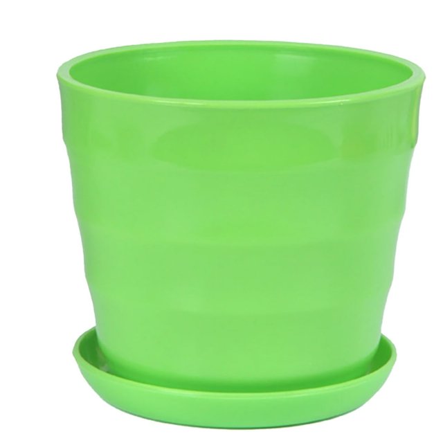 Dsseng Pot de Fleurs en Plastique Coloré pour Décoration Intérieure, Cactus, Succulentes