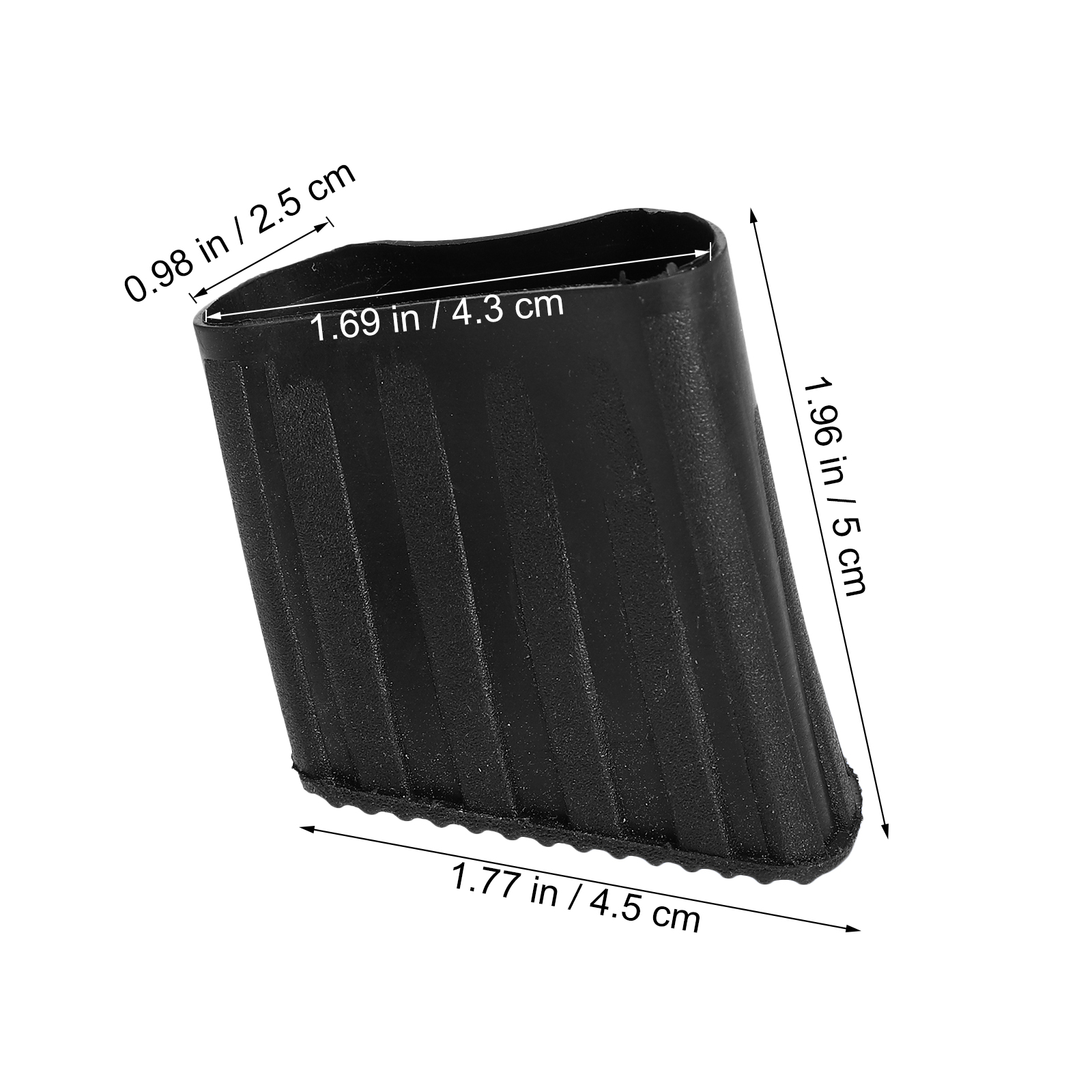 4Pcs Step Ladder Feet Covers Versatile Ladder Leg Covers Nonskid Ladder Pads