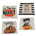 thumbnail image 3 of Fundas de almohada ANGGREK Halloween 4 Piezas Lino 45 x 45 cm, 3 of 8