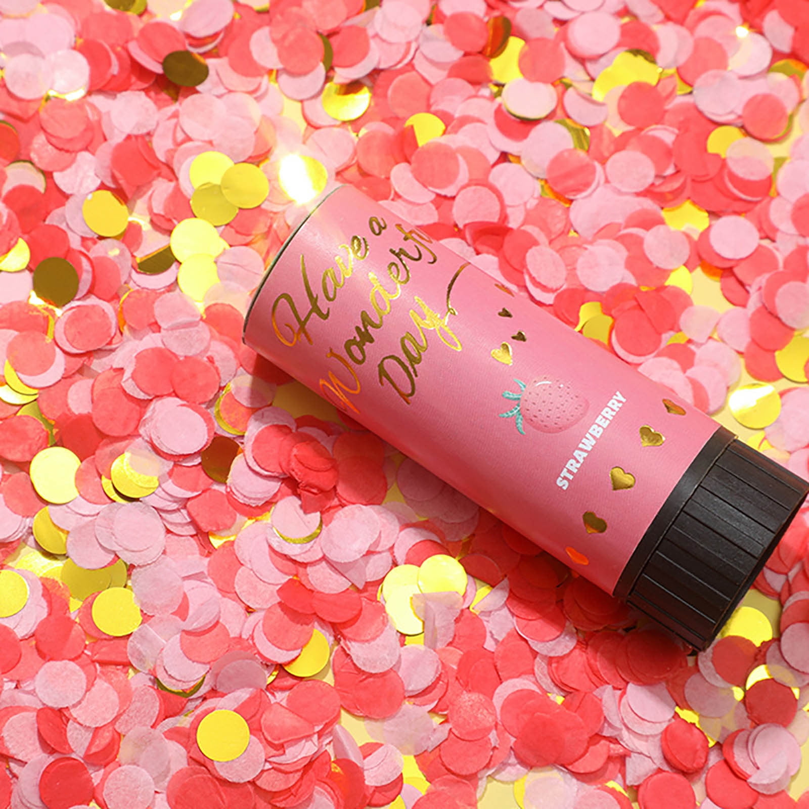 Midewhik Scent Supplies Confetti Fruit Party Shooters Cannons Wedding