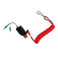 8.5cm Boat Outboard Lanyard Engine Motor Kill Switch Replacement 688 82575 01 Marine Boat Kill