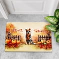 thumbnail image 4 of Happy Thanksgiving Australian Cattle Dog Give Thanks Fall Beanie Scarf Welcome Doormat Heeler Lover Gifts Indoor Outdoor Welcome Mat - 00020, 4 of 5