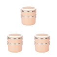 thumbnail image 4 of Guardoinrt Lunch Boxes Versatile For Work School And Travel Safe And Reliable Convenient Storage Stainless Steel Thermal pink 3Set, 4 of 6