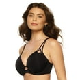 thumbnail image 4 of Amaranth Plunge T-Shirt Bra (Black, 32G), 4 of 5