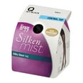 thumbnail image 3 of Silken Mist Silky Sheer Leg Control Top Run Resistant Jet Black Q, 1.0 PR, 3 of 8