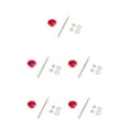 thumbnail image 3 of Wweixi Car Modification Sleek And Lightweight Hood Lock Various Styles Offered red DP17-32 5Set, 3 of 6