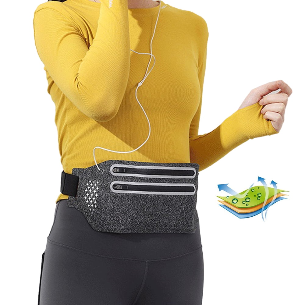 slim running belt