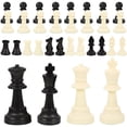 thumbnail image 2 of 1 Ensemble Pièces d'Échecs de Remplacement en Plastique Pièces d'Échecs Internationales, 2 of 9