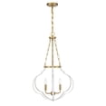 thumbnail image 7 of Savoy House - 7-4866-4-142 - Mercer 4-Light Pendant in White and Warm Brass, 7 of 7