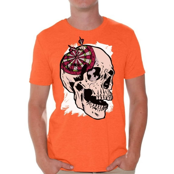 Awkward Styles Skull T-Shirt Darts Shirts for Men
