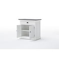 thumbnail image 5 of NovaSolo Halifax Contrast Classic White & Black Small Buffet, 5 of 20