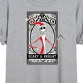 thumbnail image 3 of The Nightmare Before Christmas - Scary And Bright - Juniors Ideal Flowy Muscle T-Shirt, 3 of 5