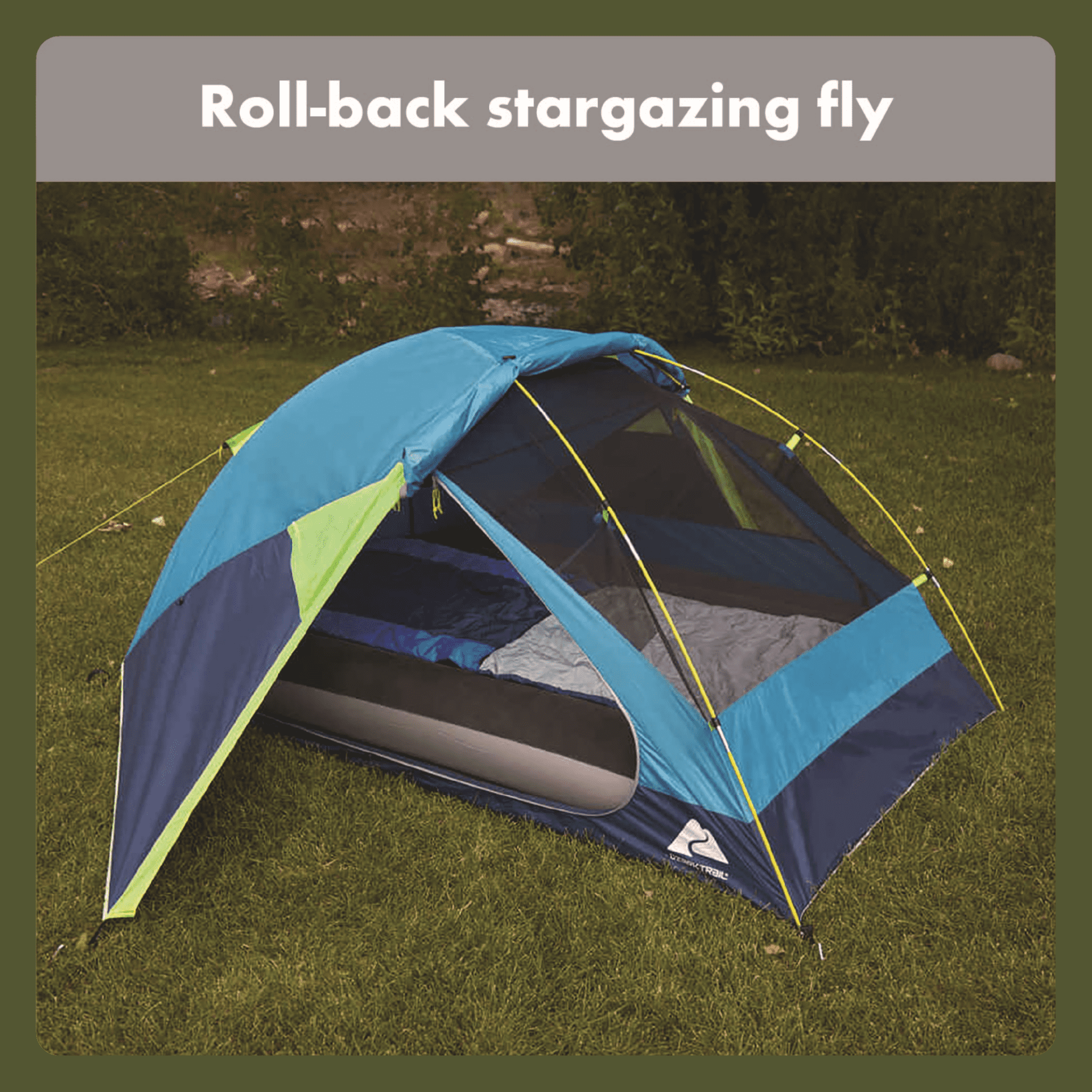 Free Shipping! Ozark Trail 2-Person Hiker Tent made with Durable