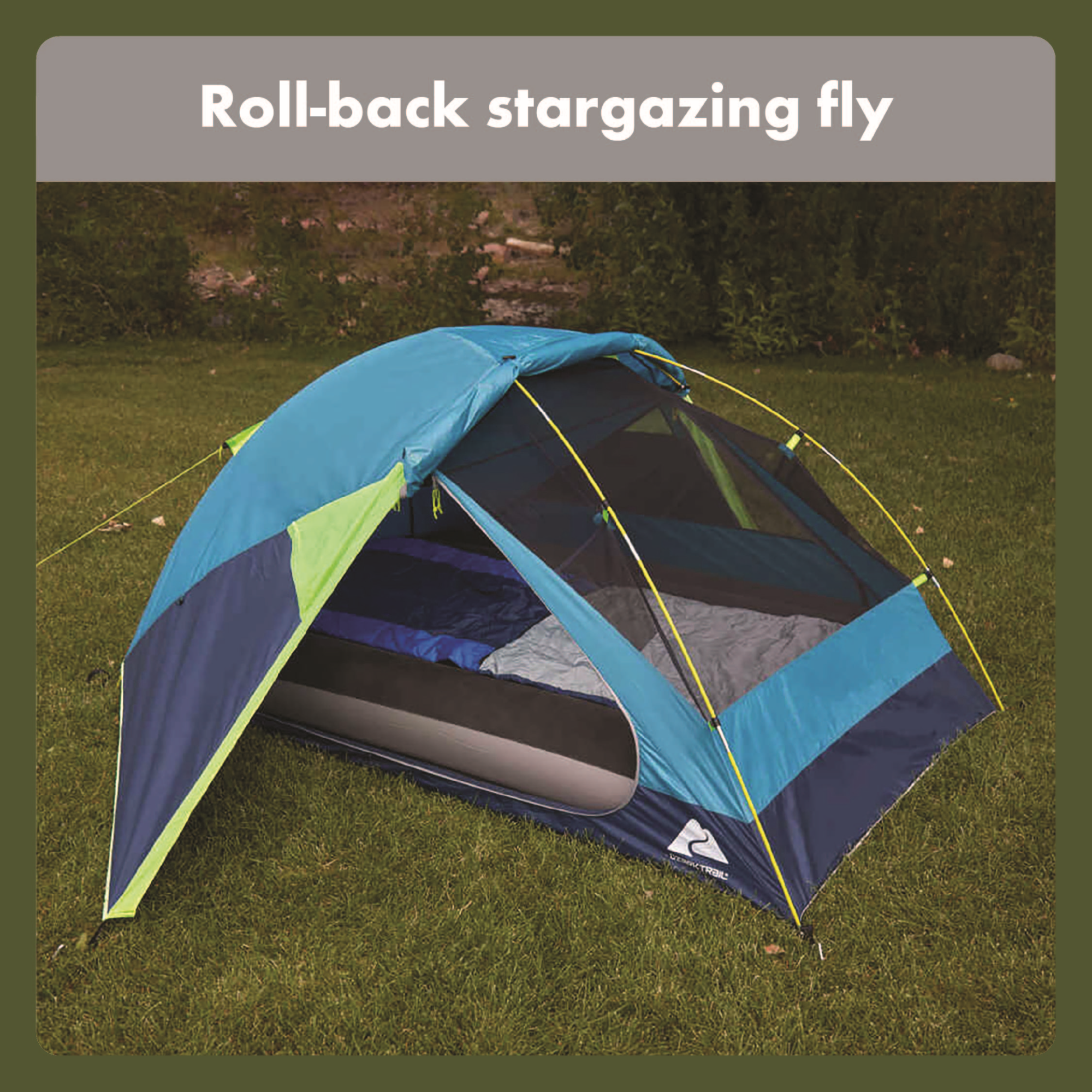 Carpa para mochilero de 2 personas Ozark Trail 5