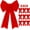 10PCS, variant on Pakyozj 8PCS Red Bows Christmas Decorations, 12 x 18 Inches Outdoor Christmas Bows, Red Velvet PVC Hanging Large Xmas Decor Indoor Outdoor Velvet Xmas Party Supplies for Wreath Stairs
